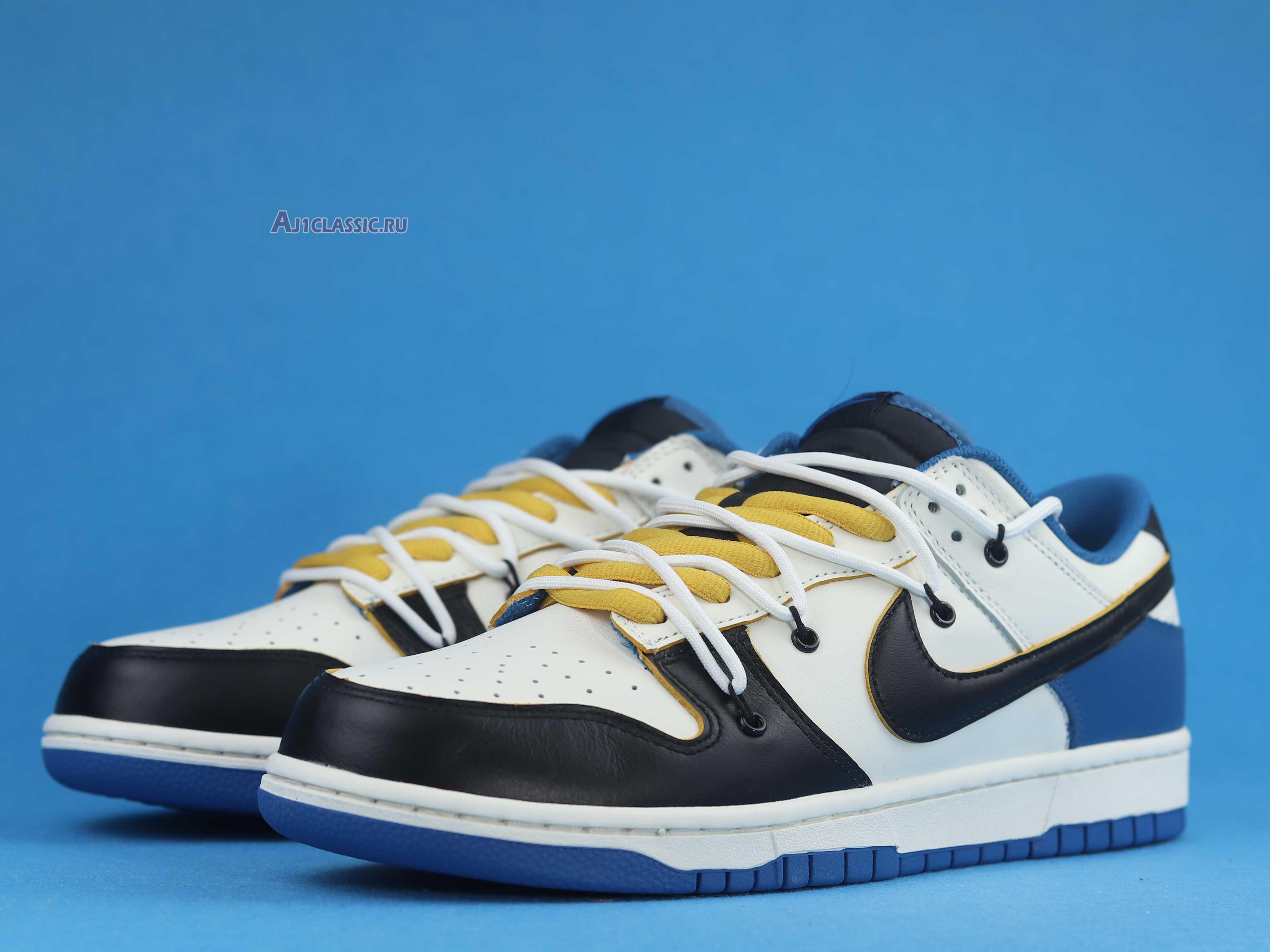 Nike Dunk Low "Royal Blue - White - Black" DD1391-001-02