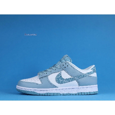 Nike Dunk Low Blue Paisley DH4401-101 Sky Blue/White Mens Womens Shoes