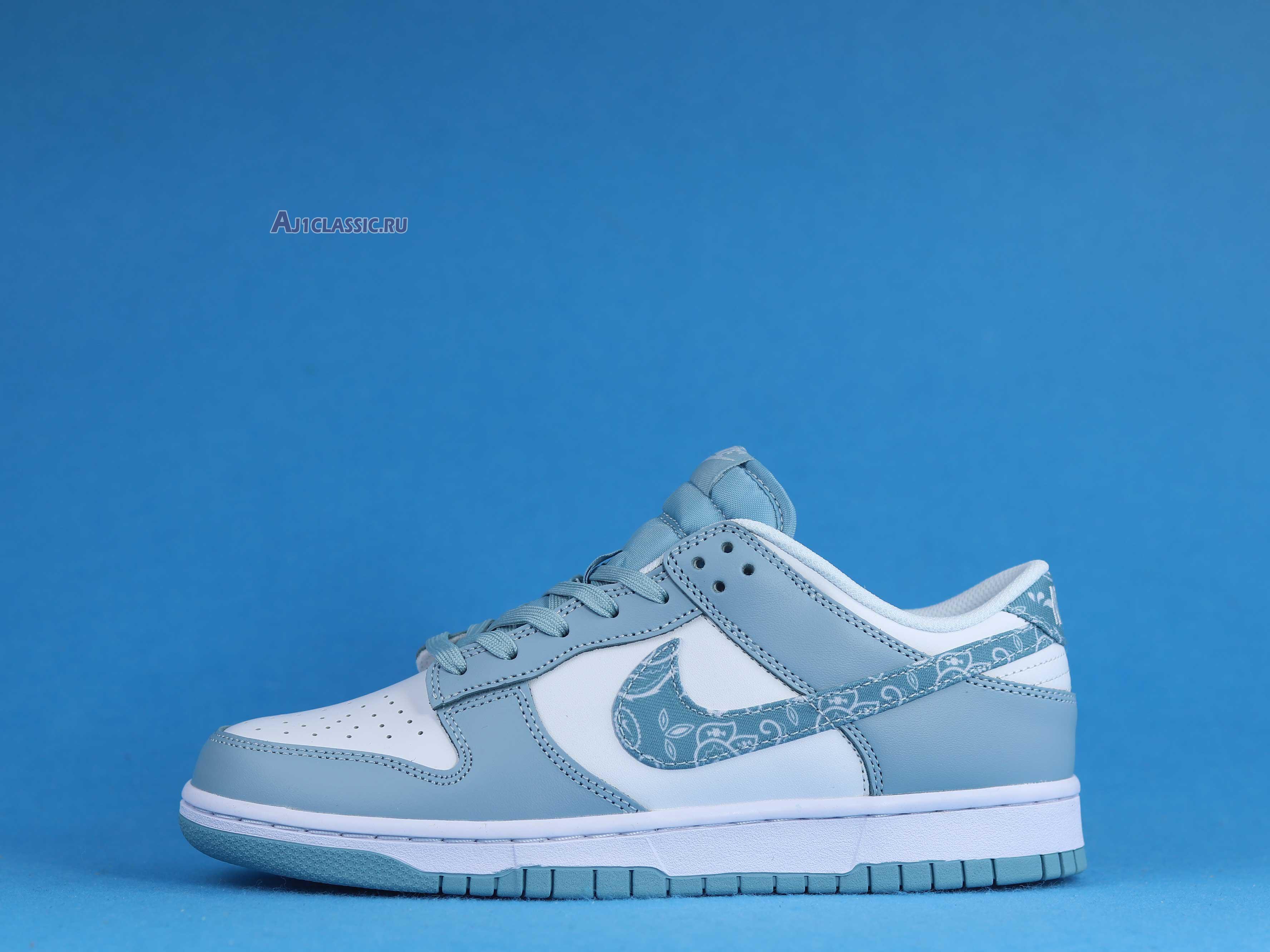 New Nike Dunk Low "Blue Paisley" DH4401-101 Shoes