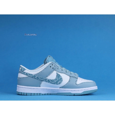 Nike Dunk Low Blue Paisley DH4401-101 Sky Blue/White Mens Womens Shoes