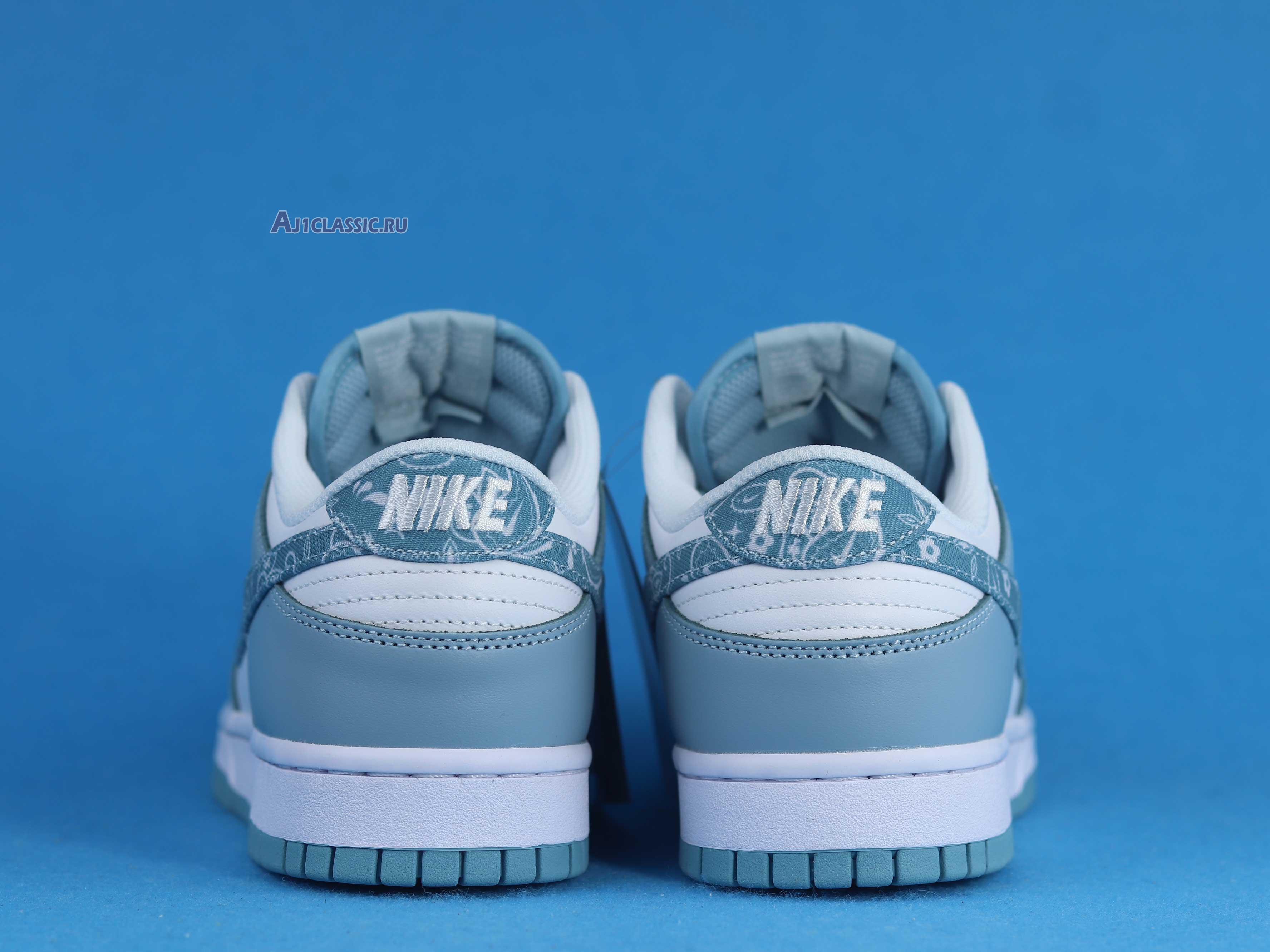 New Nike Dunk Low "Blue Paisley" DH4401-101 Shoes