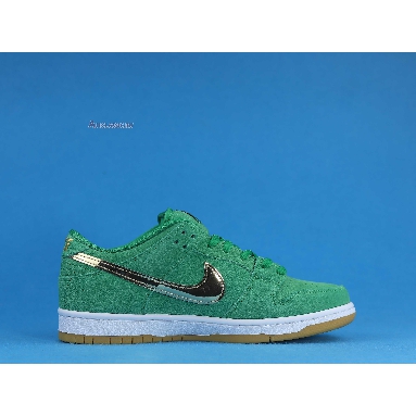 Nike Dunk Low SB St Patricks Day BQ6817-303 Lucky Green/Metallic Gold Mens Womens Shoes