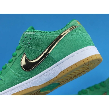 Nike Dunk Low SB St Patricks Day BQ6817-303 Lucky Green/Metallic Gold Mens Womens Shoes