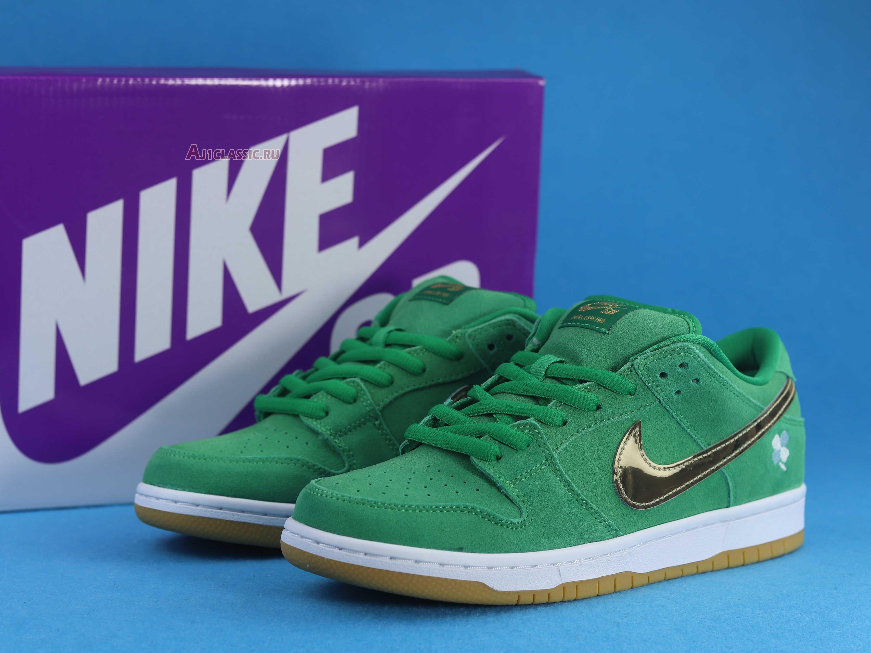 New Nike Dunk Low SB "St Patricks Day" BQ6817-303 Shoes