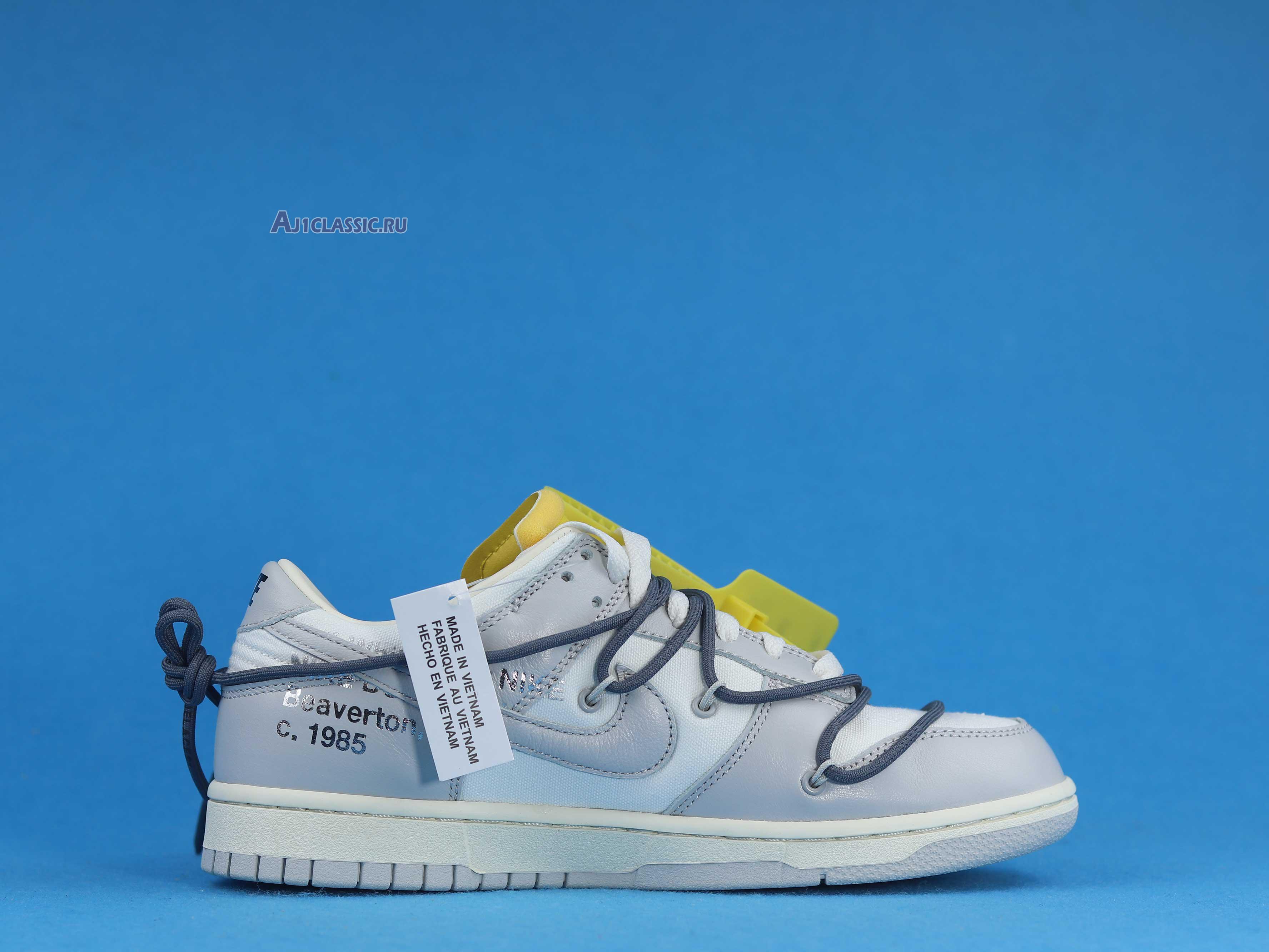 New Off-White x Nike Dunk Low "Lot 41 of 50" DM1602-105 Shoes