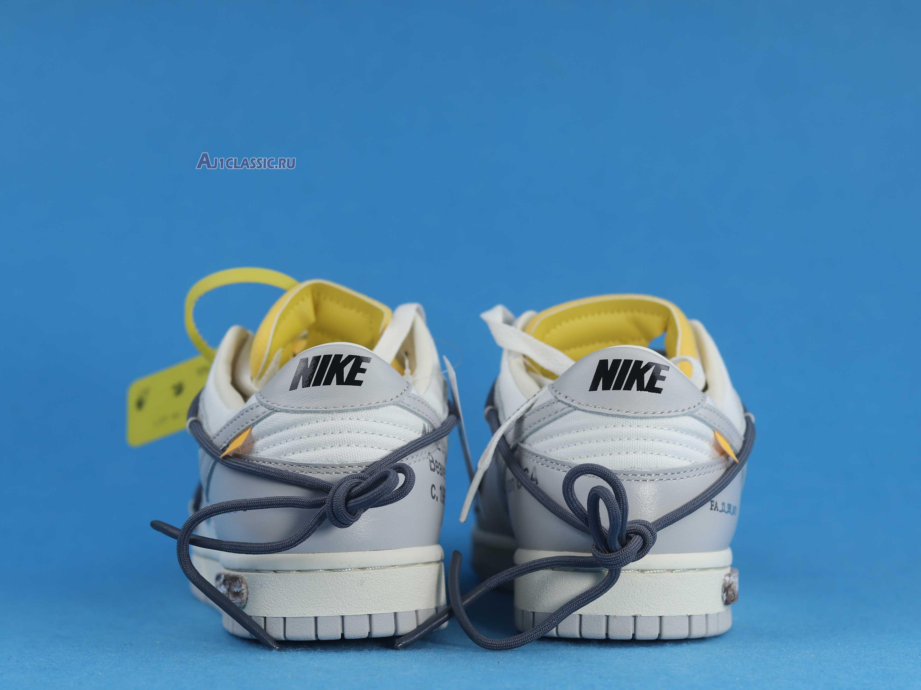 New Off-White x Nike Dunk Low "Lot 41 of 50" DM1602-105 Shoes