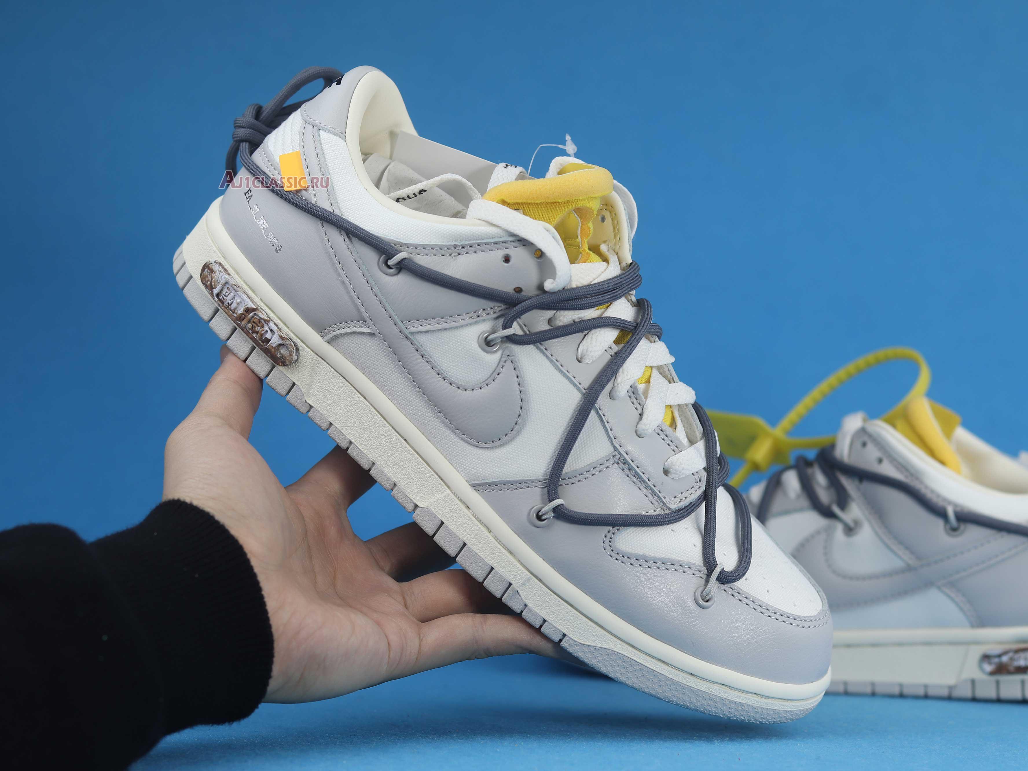 New Off-White x Nike Dunk Low "Lot 41 of 50" DM1602-105 Shoes