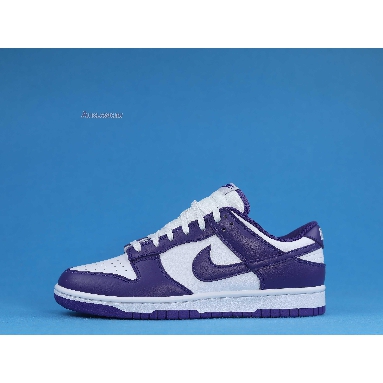 Nike Dunk Low Championship Purple DD1391-104 White/Court Purple Sneakers