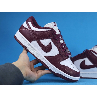 Nike Dunk Low Dark Beetroot DD1503-108-02 Sail/Dark Beetroot-Cashmere-Pale Ivory Mens Womens Shoes