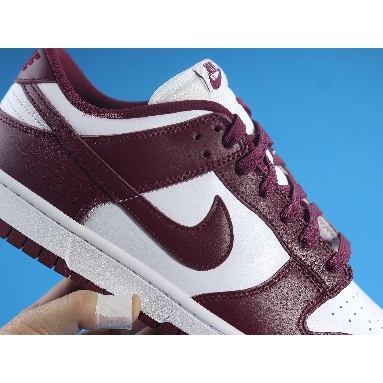 Nike Dunk Low Dark Beetroot DD1503-108-02 Sail/Dark Beetroot-Cashmere-Pale Ivory Mens Womens Shoes