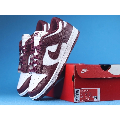 Nike Dunk Low Dark Beetroot DD1503-108-02 Sail/Dark Beetroot-Cashmere-Pale Ivory Mens Womens Shoes