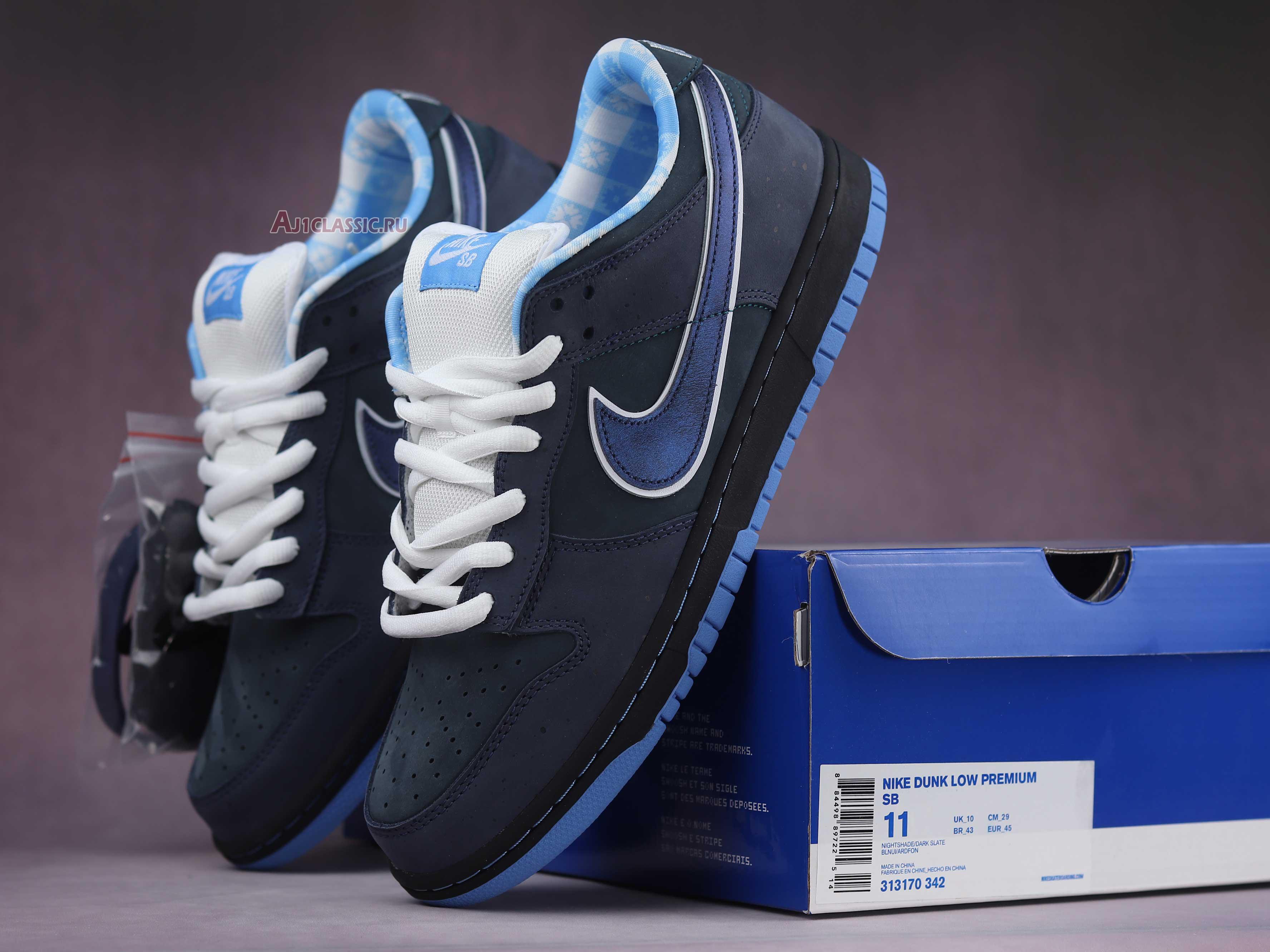 New Nike Dunk Low Premium SB "Blue Lobster" 313170-342-02 Shoes