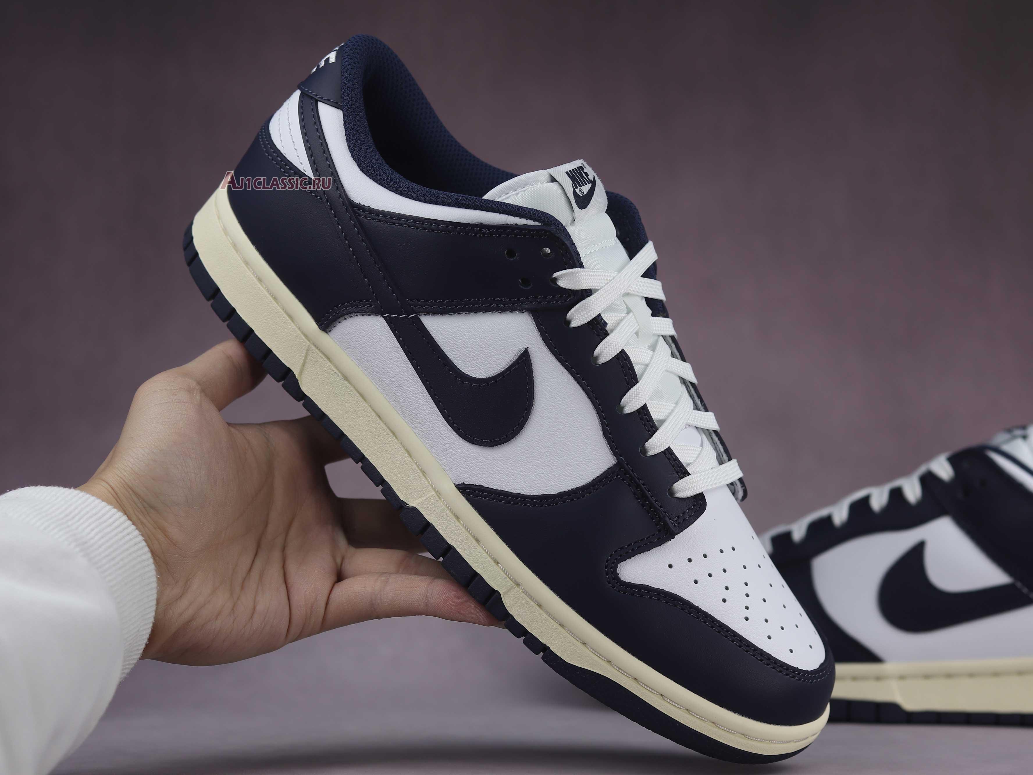 New Nike Dunk Low "Vintage Navy" DD1503-115 Shoes