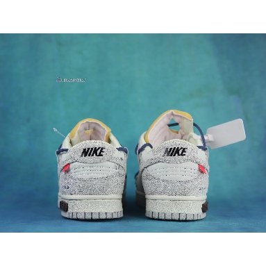 Off-White x Nike Dunk Low Lot 18 of 50 DJ0950-112 Sail/Neutral Grey Mens Womens Shoes