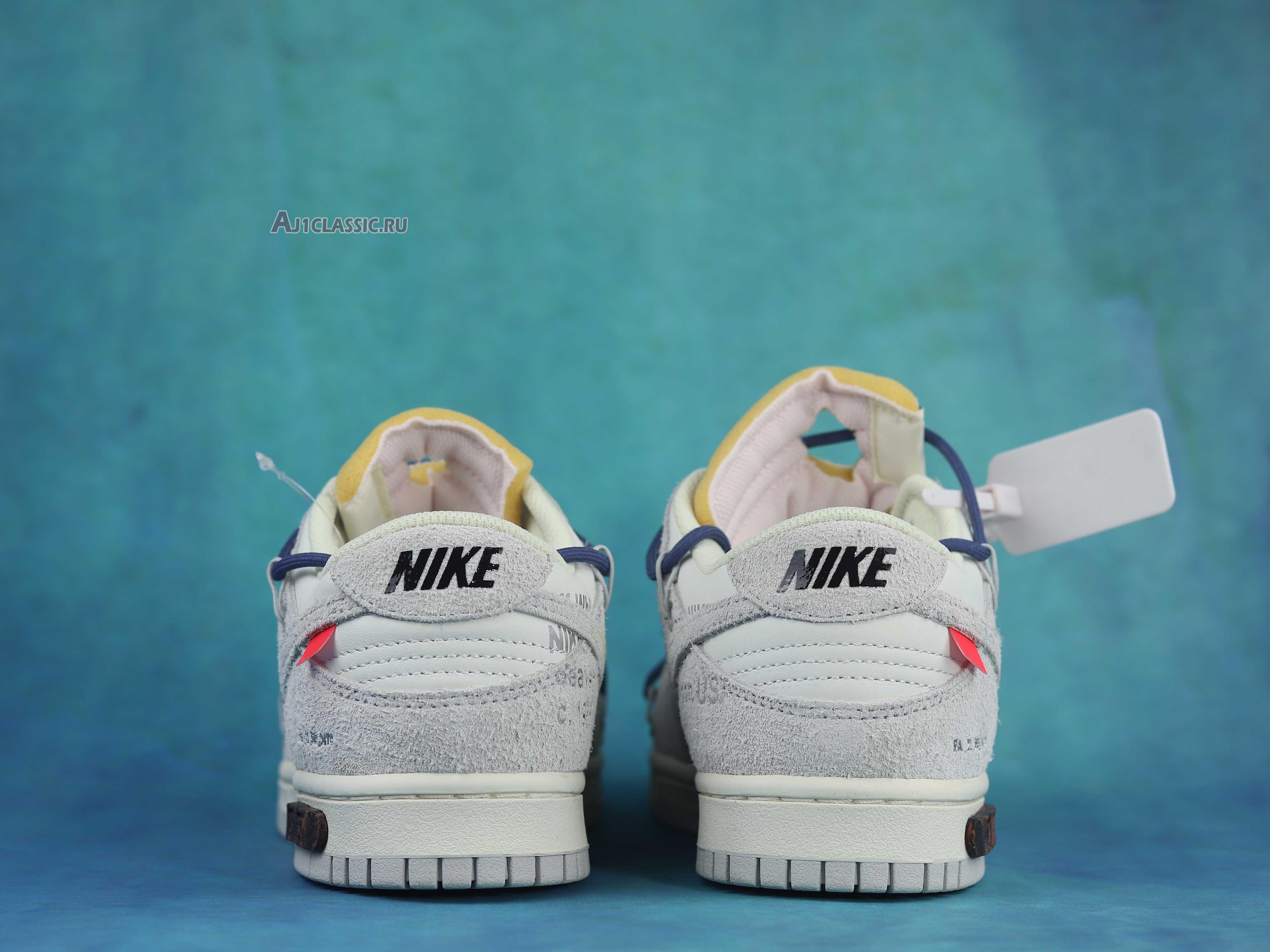 New Off-White x Nike Dunk Low "Lot 18 of 50" DJ0950-112 Shoes