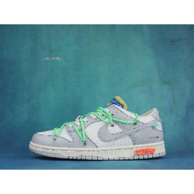 Off-White x Nike Dunk Low Lot 26 of 50 DM1602-116 Sail/Neutral Grey Mens Womens Shoes