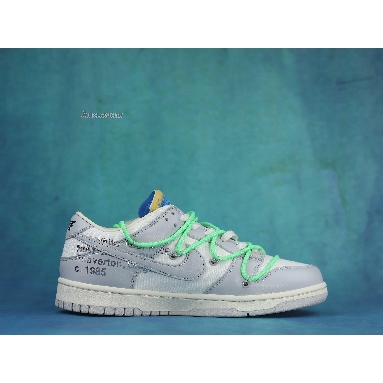 Off-White x Nike Dunk Low Lot 26 of 50 DM1602-116 Sail/Neutral Grey Mens Womens Shoes