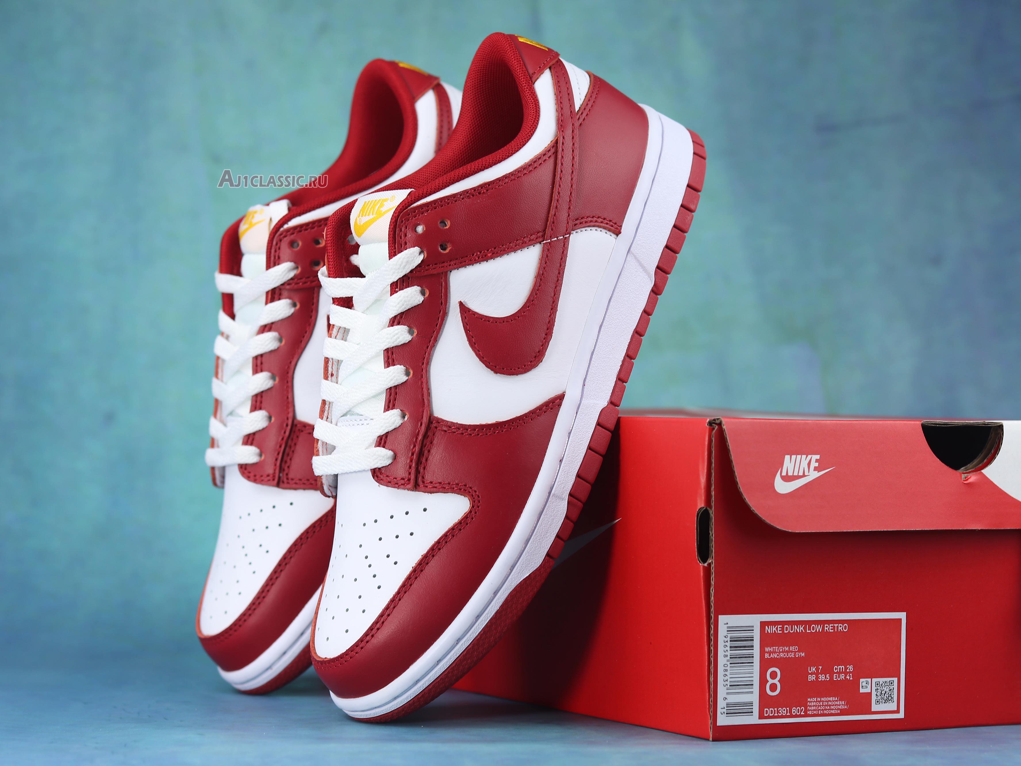 New Nike Dunk Low Retro "Gym Red" DD1391-602 Shoes