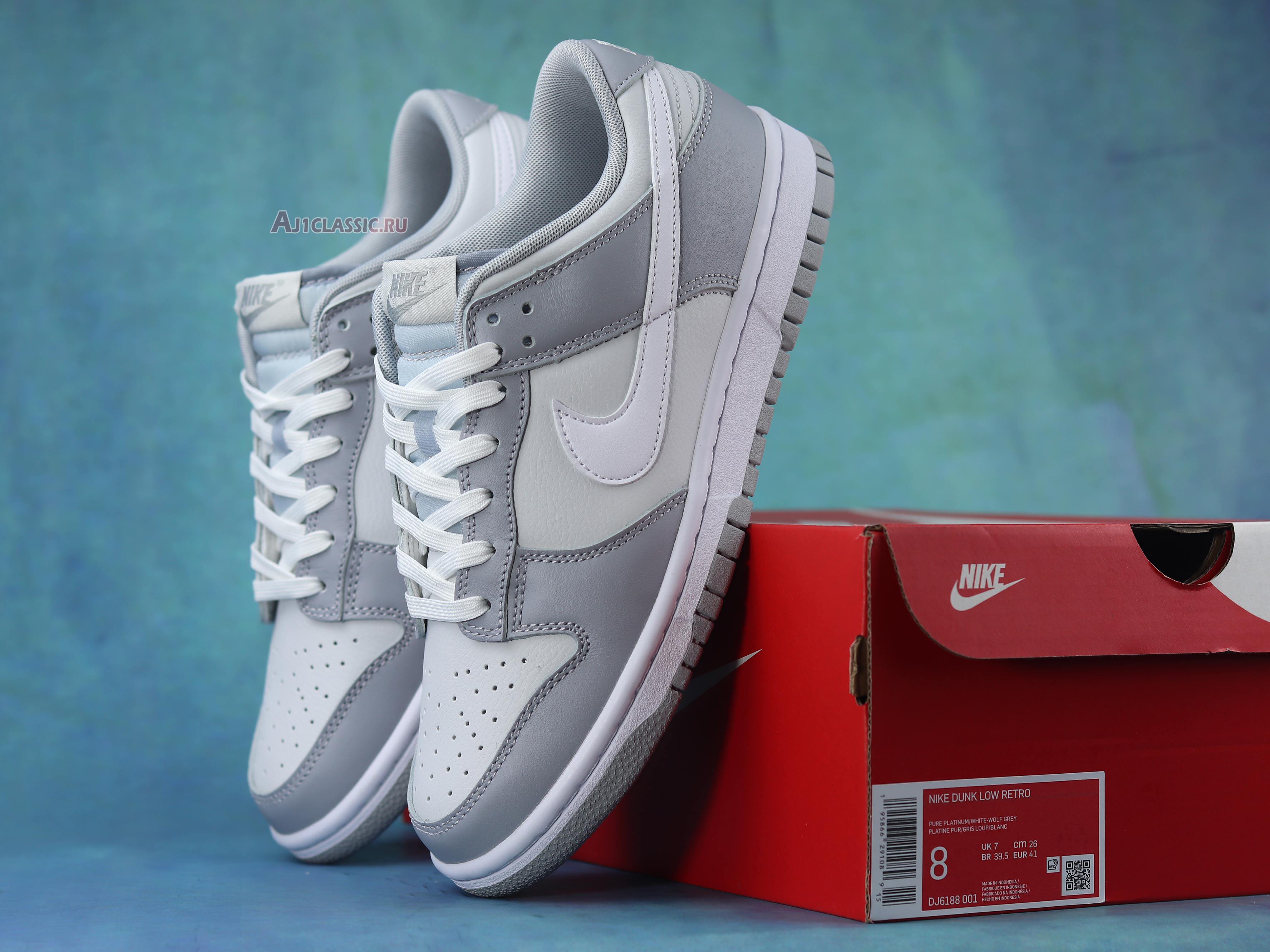 New Nike Dunk Low "Pure Platinum" DJ6188-001 Shoes