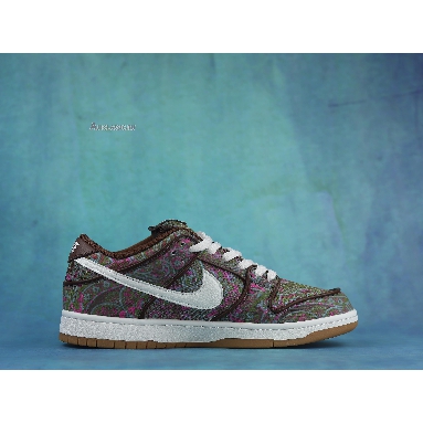 Nike Dunk Low Pro Premium SB Paisley DH7534-200 Multi-Color/Cacao Wow-Summit White Mens Womens Shoes