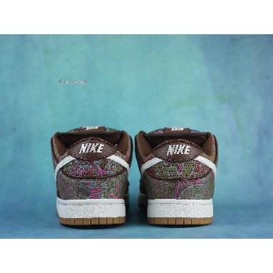 Nike Dunk Low Pro Premium SB Paisley DH7534-200 Multi-Color/Cacao Wow-Summit White Mens Womens Shoes