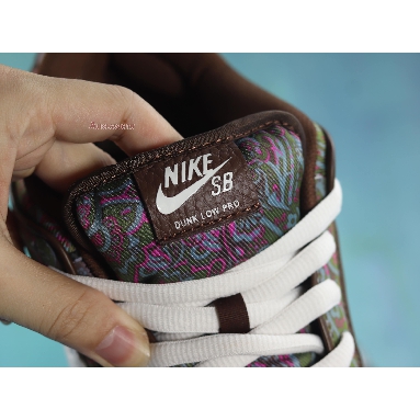 Nike Dunk Low Pro Premium SB Paisley DH7534-200 Multi-Color/Cacao Wow-Summit White Mens Womens Shoes