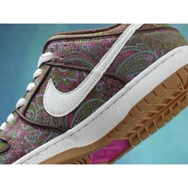 Nike Dunk Low Pro Premium SB Paisley DH7534-200 Multi-Color/Cacao Wow-Summit White Mens Womens Shoes