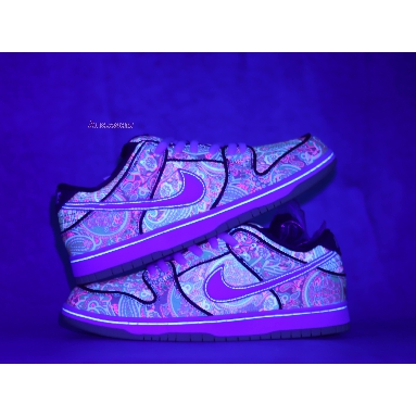 Nike Dunk Low Pro Premium SB Paisley DH7534-200 Multi-Color/Cacao Wow-Summit White Mens Womens Shoes