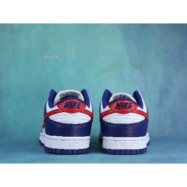 Nike Dunk Low USA DD1503-119 White/Royal-University Red Mens Womens Shoes