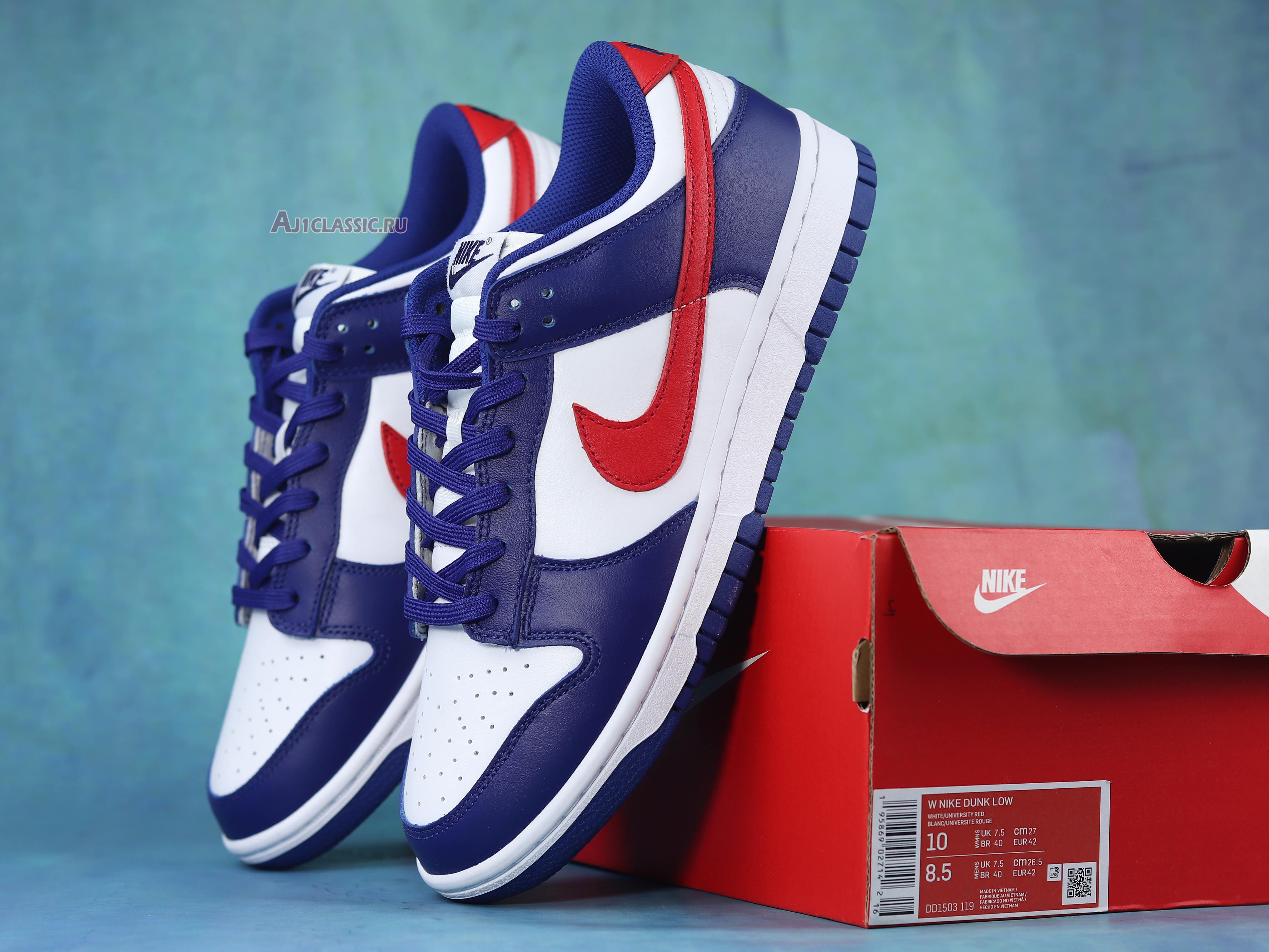 New Nike Dunk Low "USA" DD1503-119 Shoes