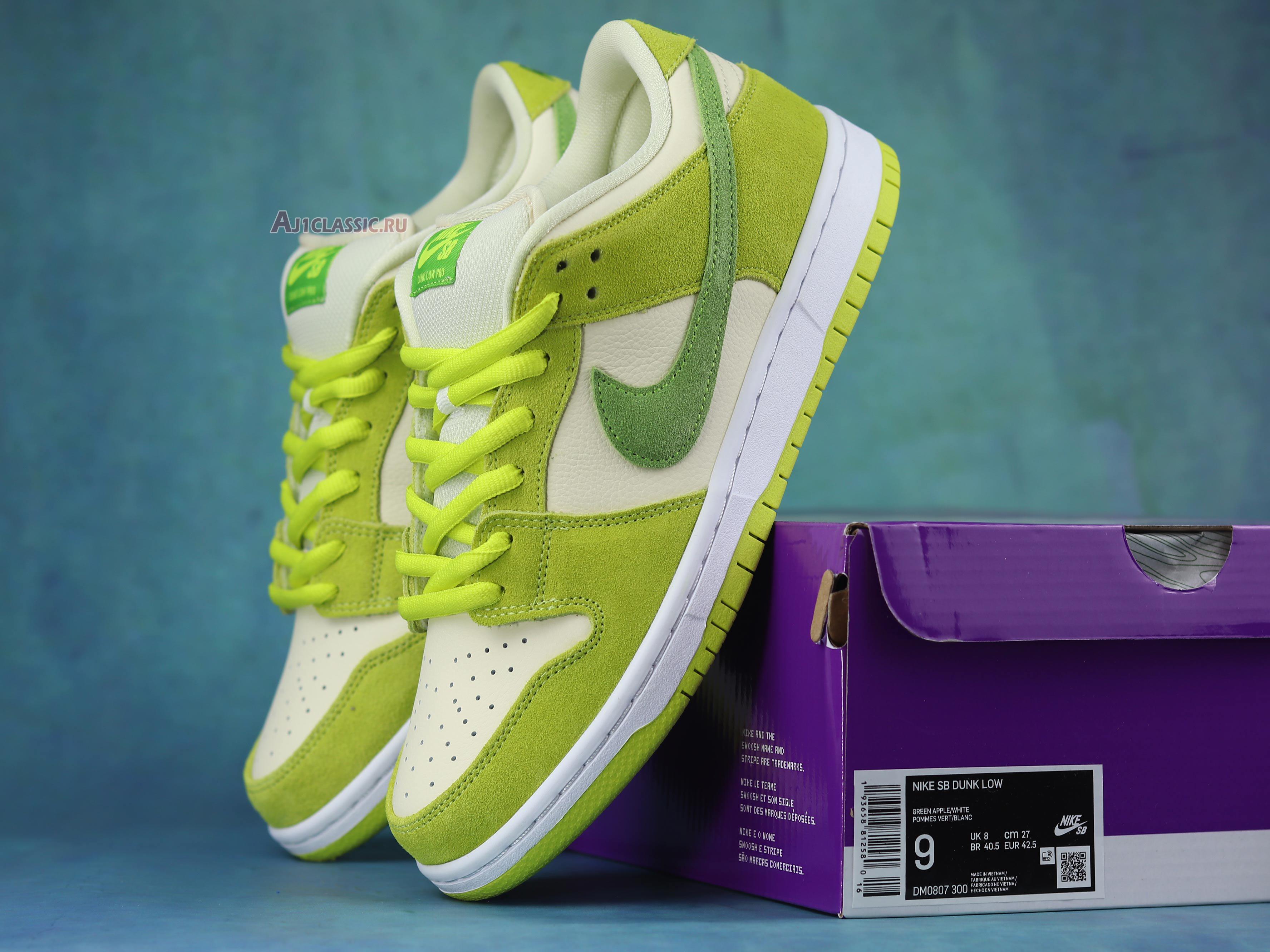 New Nike SB Dunk Low "Green Apple" DM0807-300 Shoes