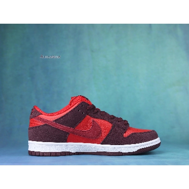 Nike Dunk Low Pro SB Fruity Pack - Cherry DM0807-600 Burgundy Crush/Team Red Mens Womens Shoes