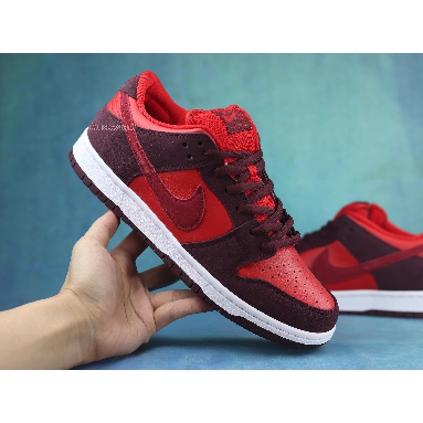 Nike Dunk Low Pro SB Fruity Pack - Cherry DM0807-600 Burgundy Crush/Team Red Mens Womens Shoes