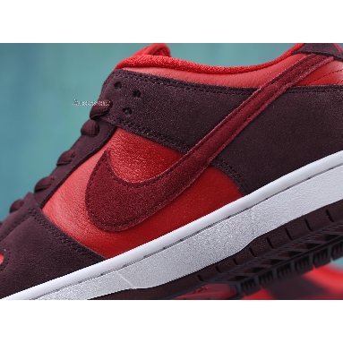 Nike Dunk Low Pro SB Fruity Pack - Cherry DM0807-600 Burgundy Crush/Team Red Mens Womens Shoes