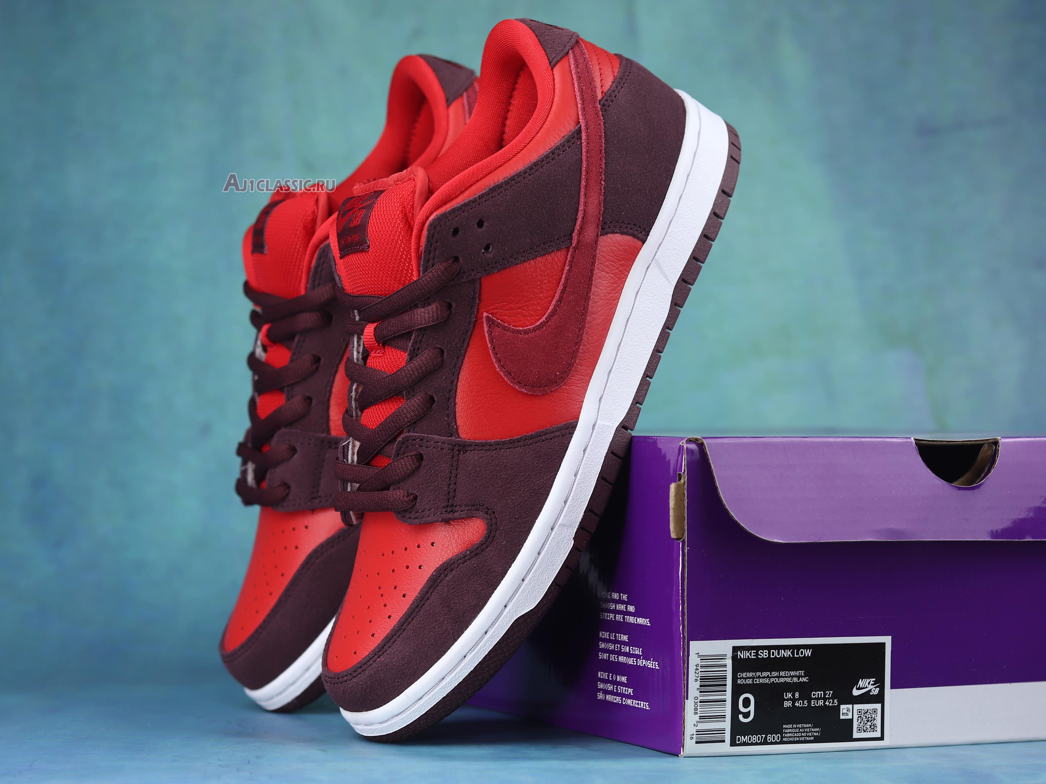 New Nike Dunk Low Pro SB "Fruity Pack - Cherry" DM0807-600 Shoes