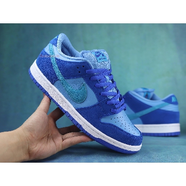 Nike SB Dunk Low Blue Raspberry DM0807-400 Racer Blue/Laser Blue-University Blue-White Mens Womens Shoes