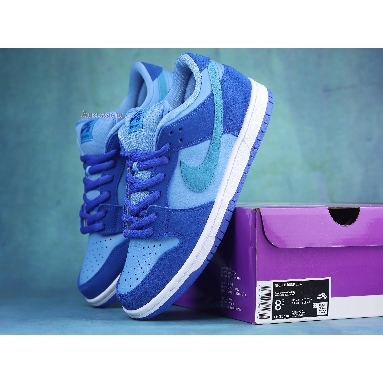 Nike SB Dunk Low Blue Raspberry DM0807-400 Racer Blue/Laser Blue-University Blue-White Mens Womens Shoes