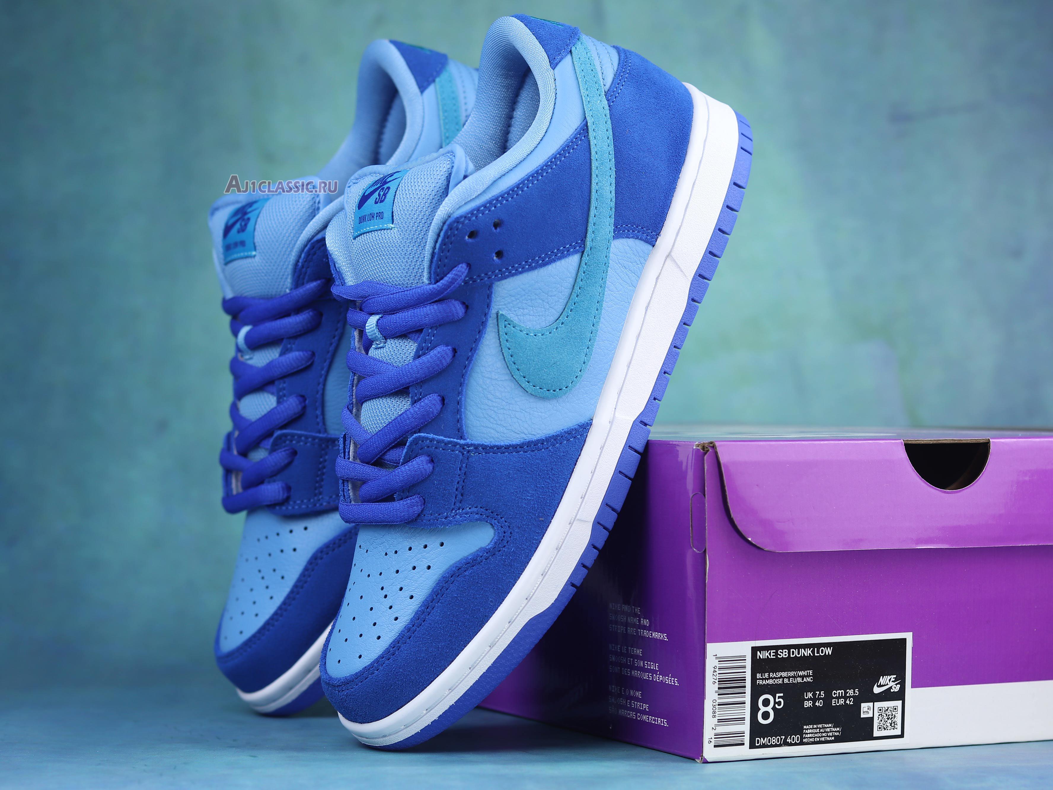 New Nike SB Dunk Low "Blue Raspberry" DM0807-400 Shoes