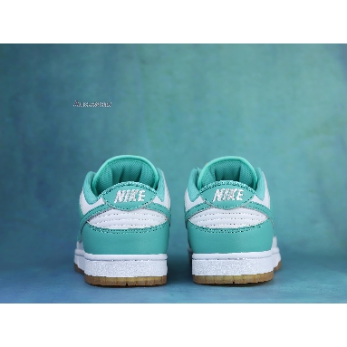 Nike Dunk Low Miami Dolphins DV2190-100 White/Washed Teal/Kumquat Mens Womens Shoes