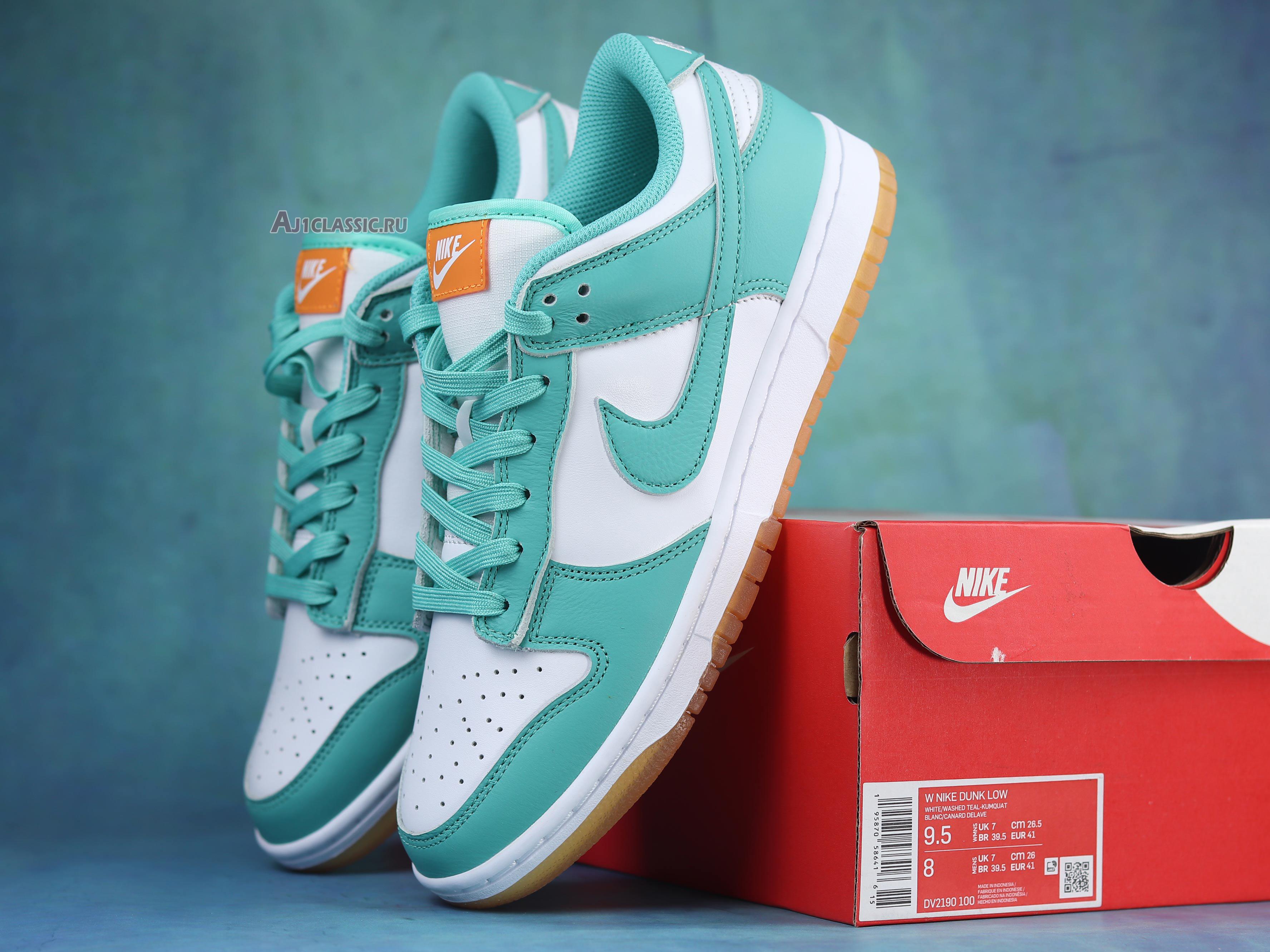 New Nike Dunk Low "Miami Dolphins" DV2190-100 Shoes