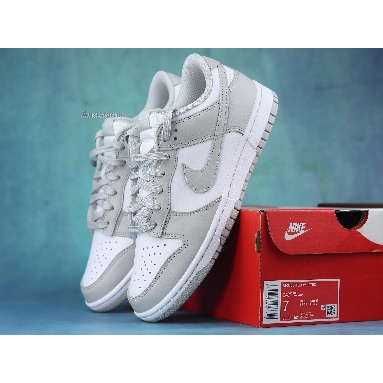 Nike Dunk Low Grey Fog DD1391-103-02 White/Grey Fog Mens Womens Shoes