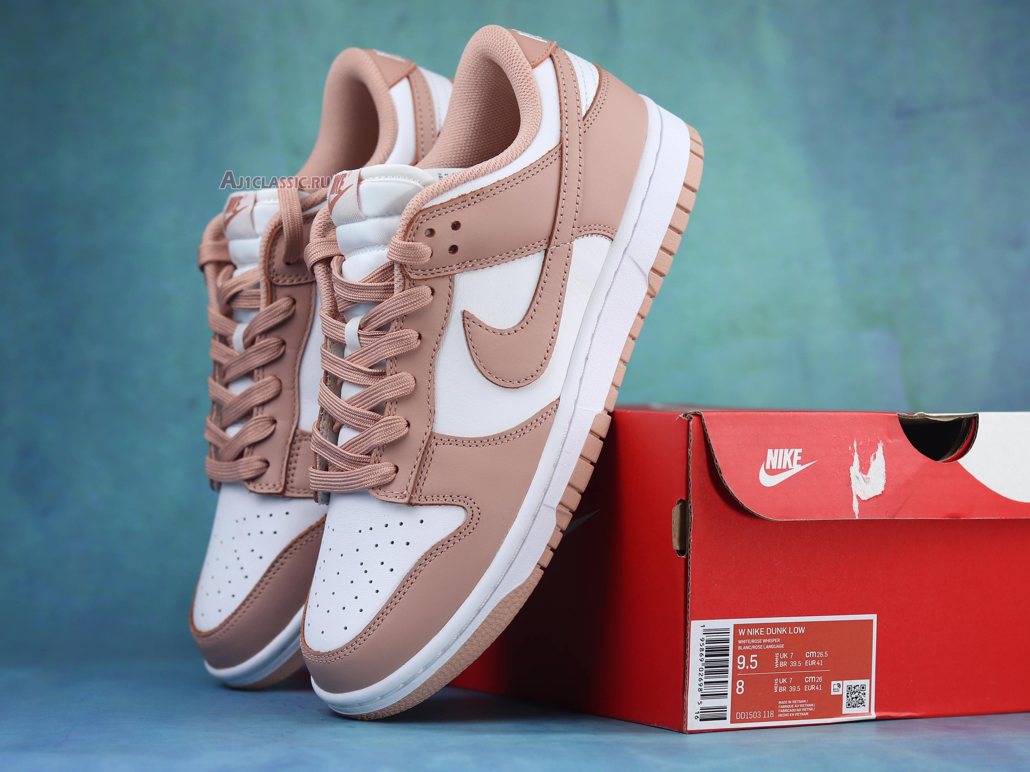 New Nike Dunk Low "Rose Whisper" DD1503-118 Shoes