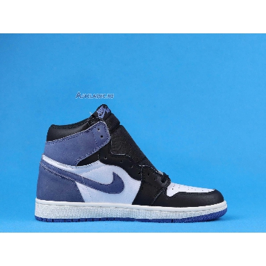 Air Jordan 1 High OG Blue Moon 555088-115-02 Summit White/Blue Moon-Black Mens Womens Shoes