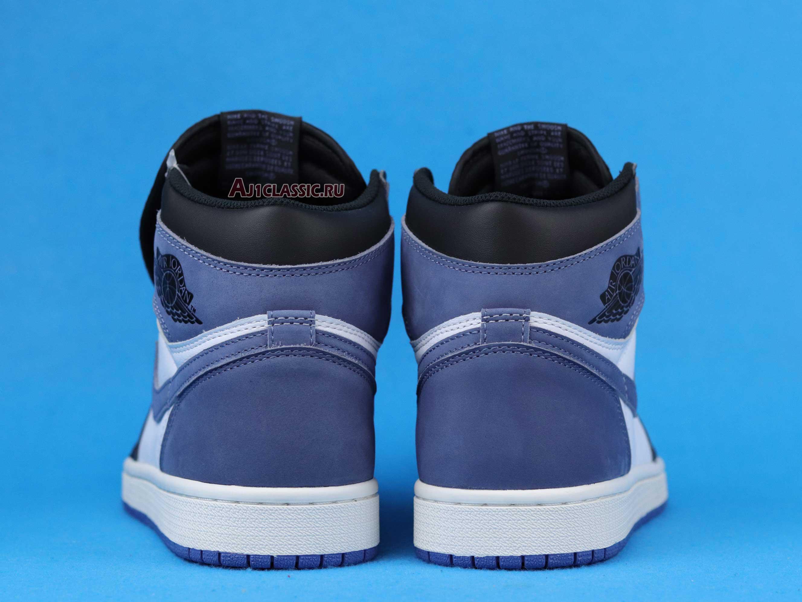 New Air Jordan 1 High OG "Blue Moon" 555088-115-02 Shoes