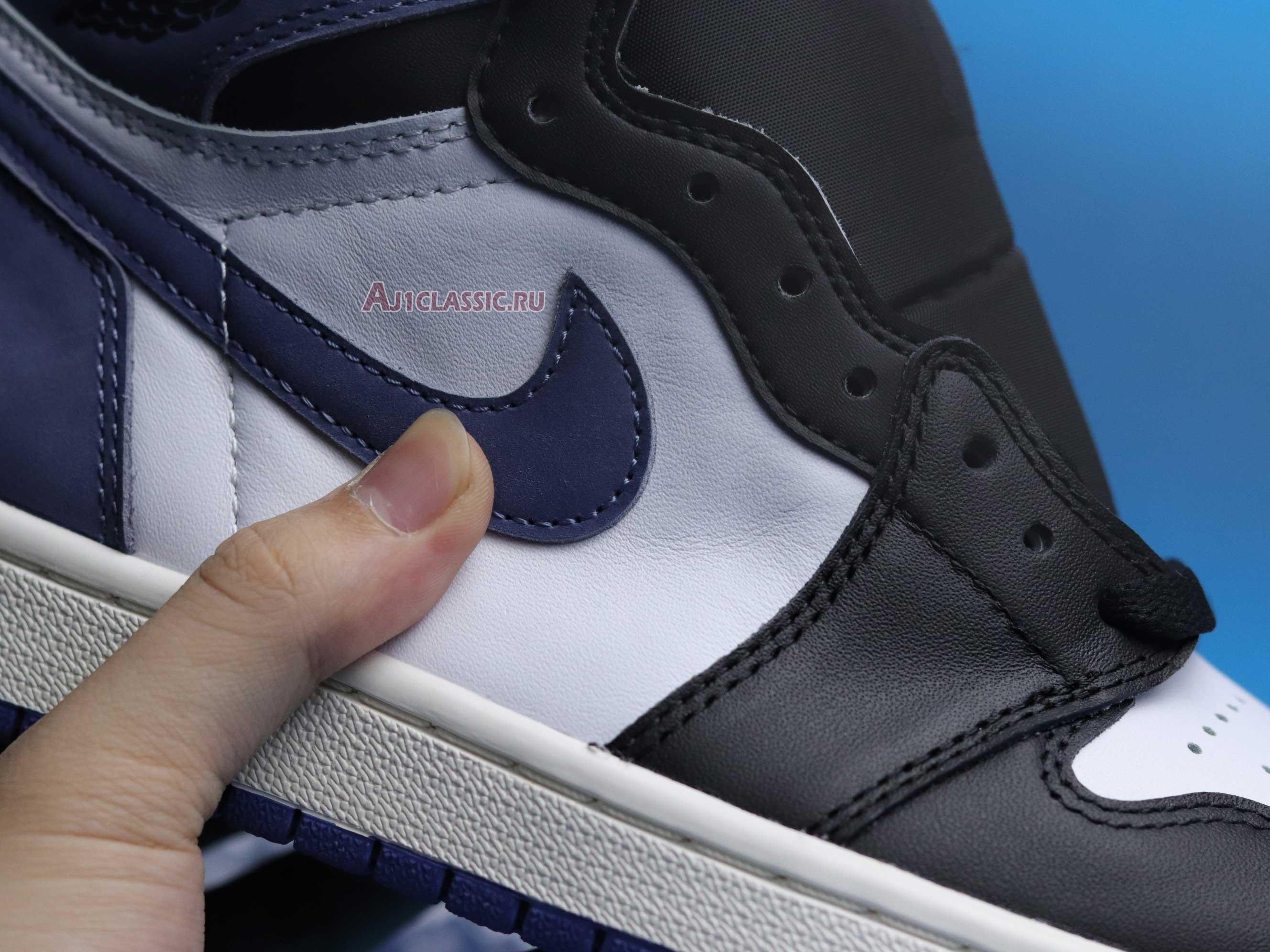 New Air Jordan 1 High OG "Blue Moon" 555088-115-02 Shoes