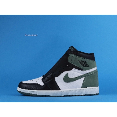 Air Jordan 1 High OG Clay Green 555088-135-02 Summit White/Clay Green-Black Sneakers