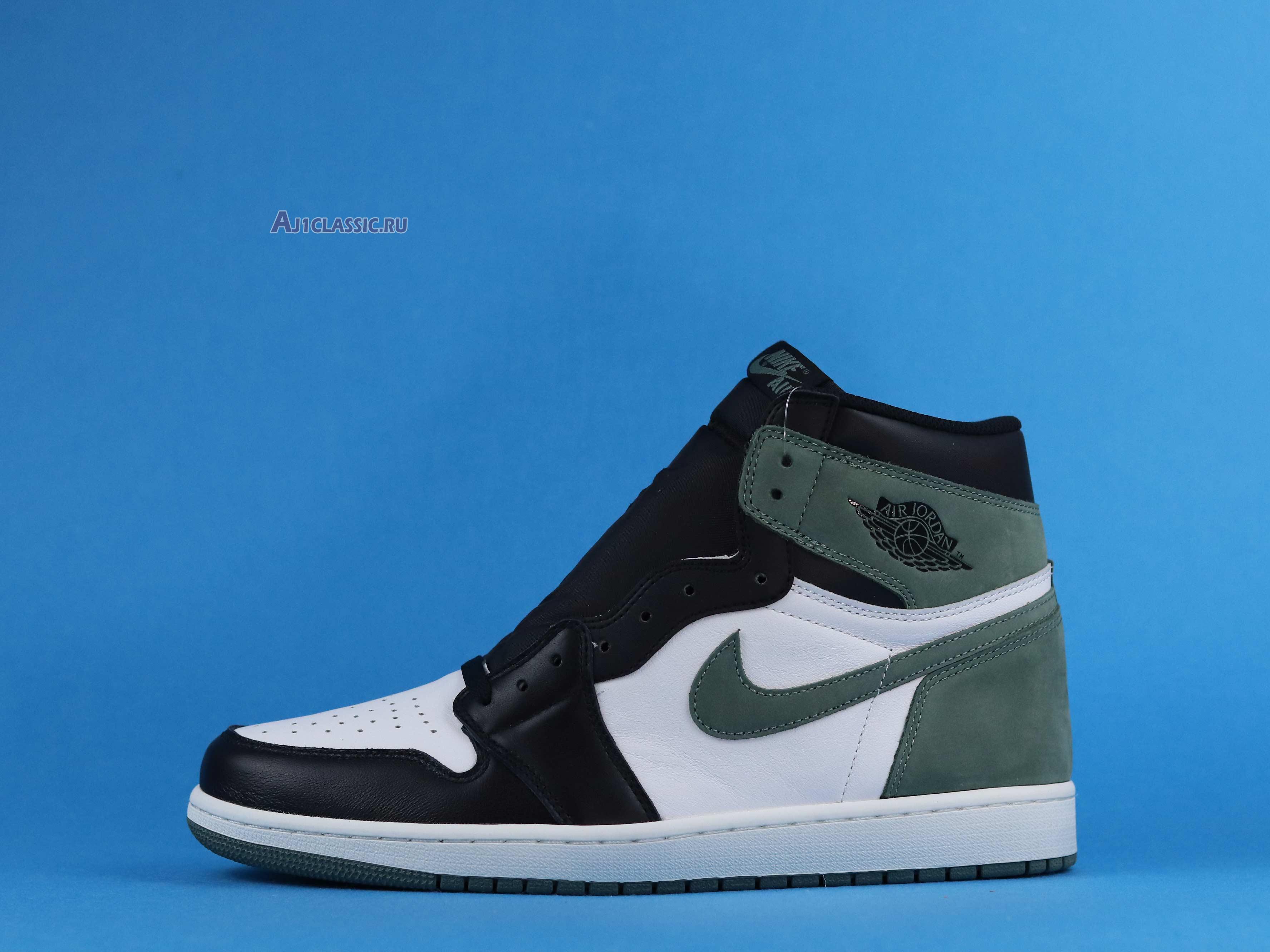 New Air Jordan 1 High OG "Clay Green" 555088-135-02 Shoes