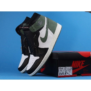 Air Jordan 1 High OG Clay Green 555088-135-02 Summit White/Clay Green-Black Sneakers