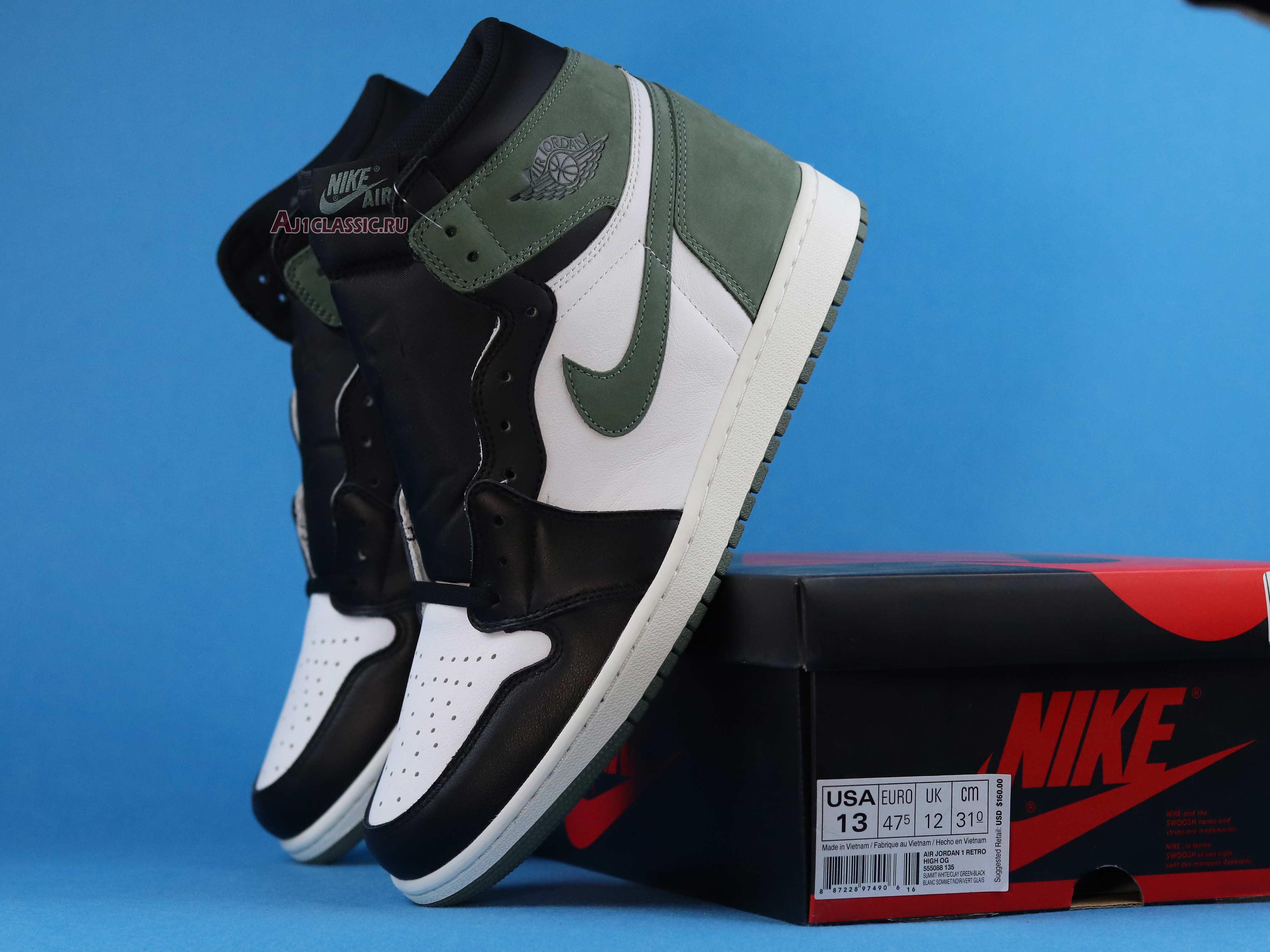 Air Jordan 1 High OG "Clay Green" 555088-135-02