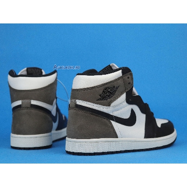 Air Jordan 1 Retro High OG Dark Mocha 555088-105-02 Sail/Dark Mocha-Black-Black Mens Womens Shoes